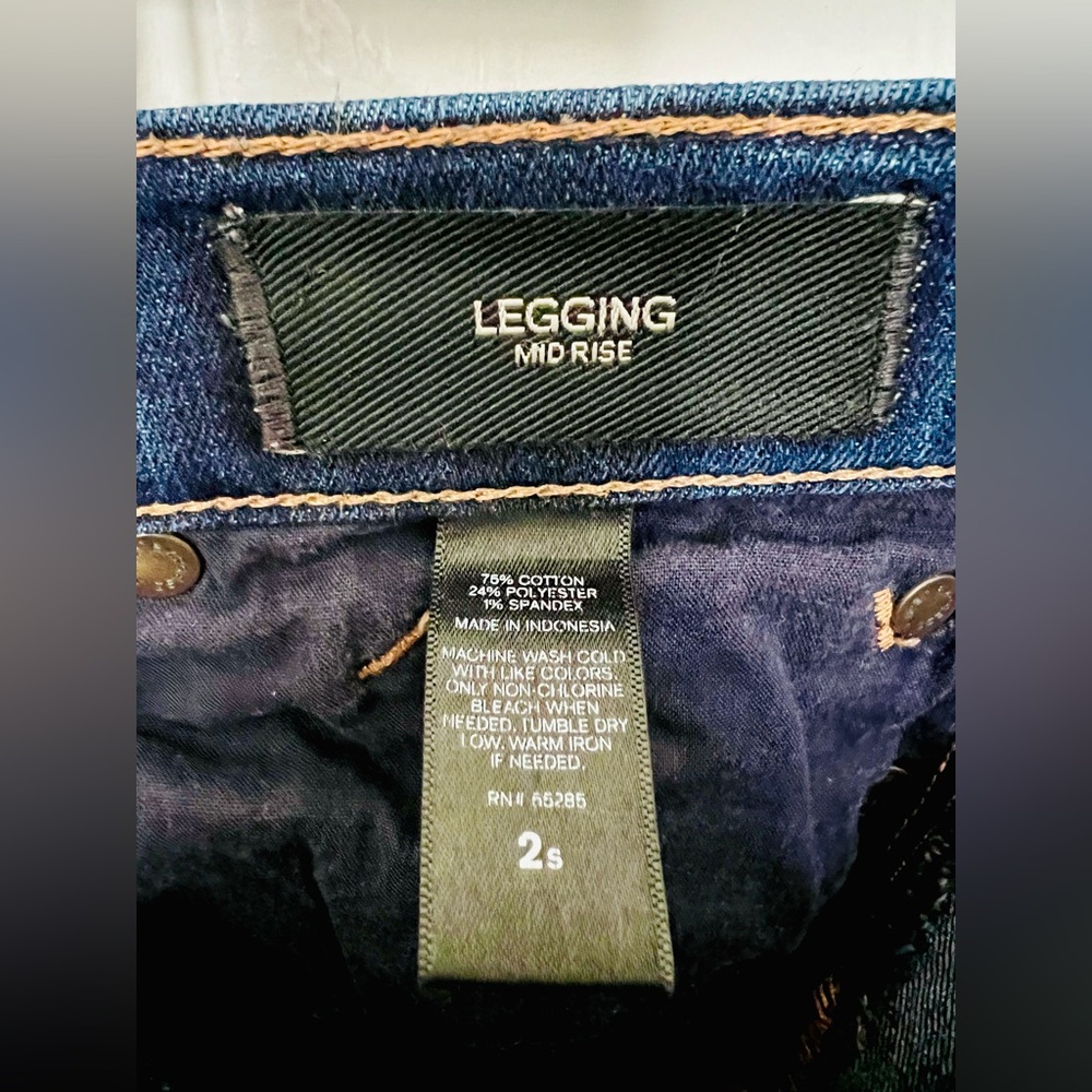 LEGGING MID RISE JEANS - Picture 3 of 3